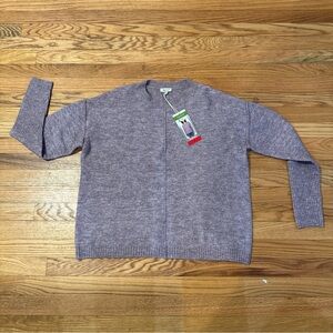 NWT Legendary Outfitters Women's Long Sleeve Cozy Crewneck Size M Heather Purple